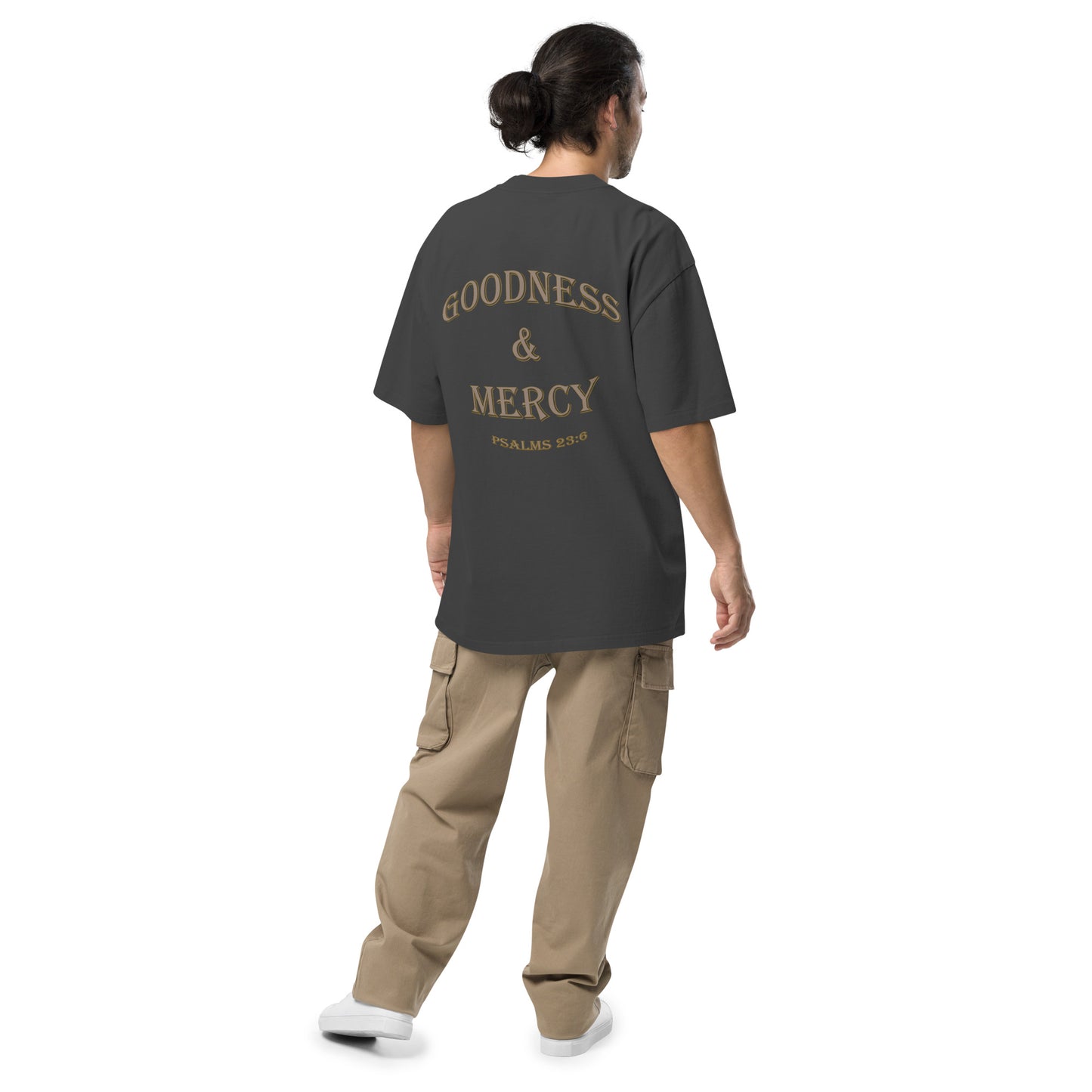 Over-sized Goodness & Mercy Tee