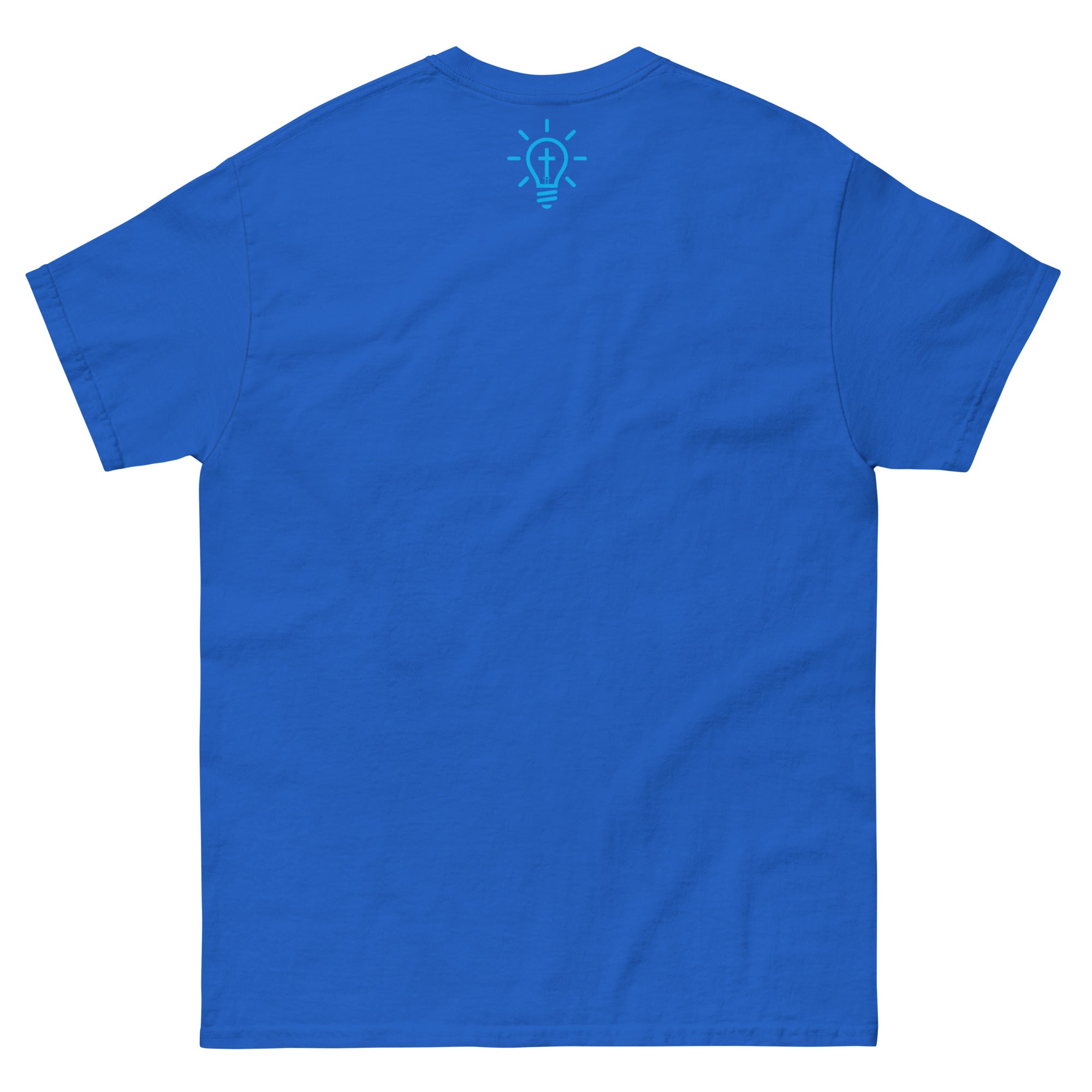 The Motto Tee (Blue Monochrome)