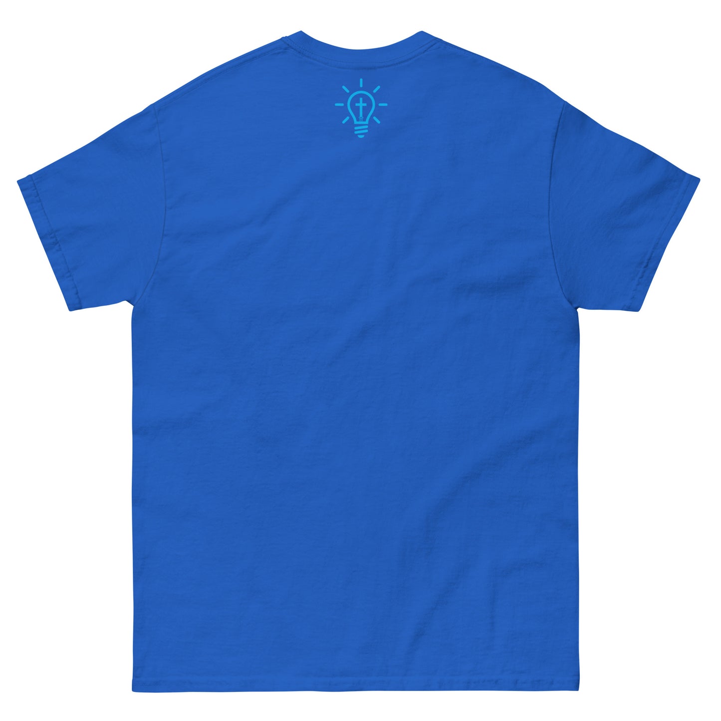 The Motto Tee (Blue Monochrome)